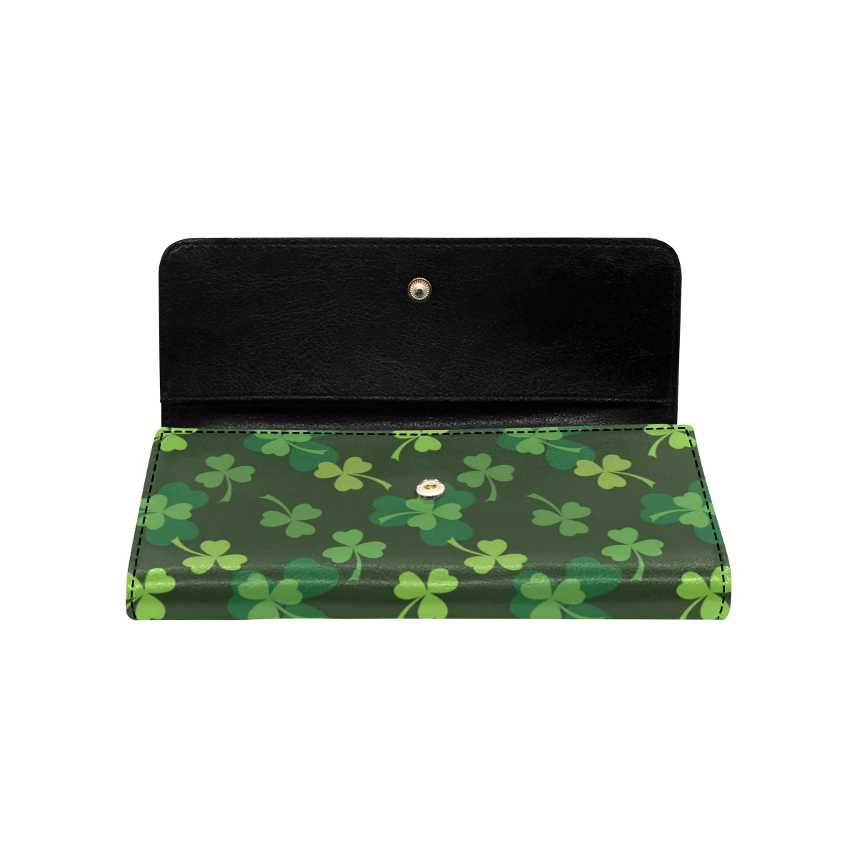 Irish Pattern Print Design 03 Women's Trifold Wallet