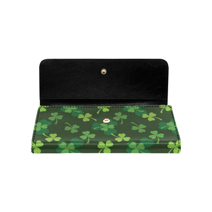 Irish Pattern Print Design 03 Women's Trifold Wallet