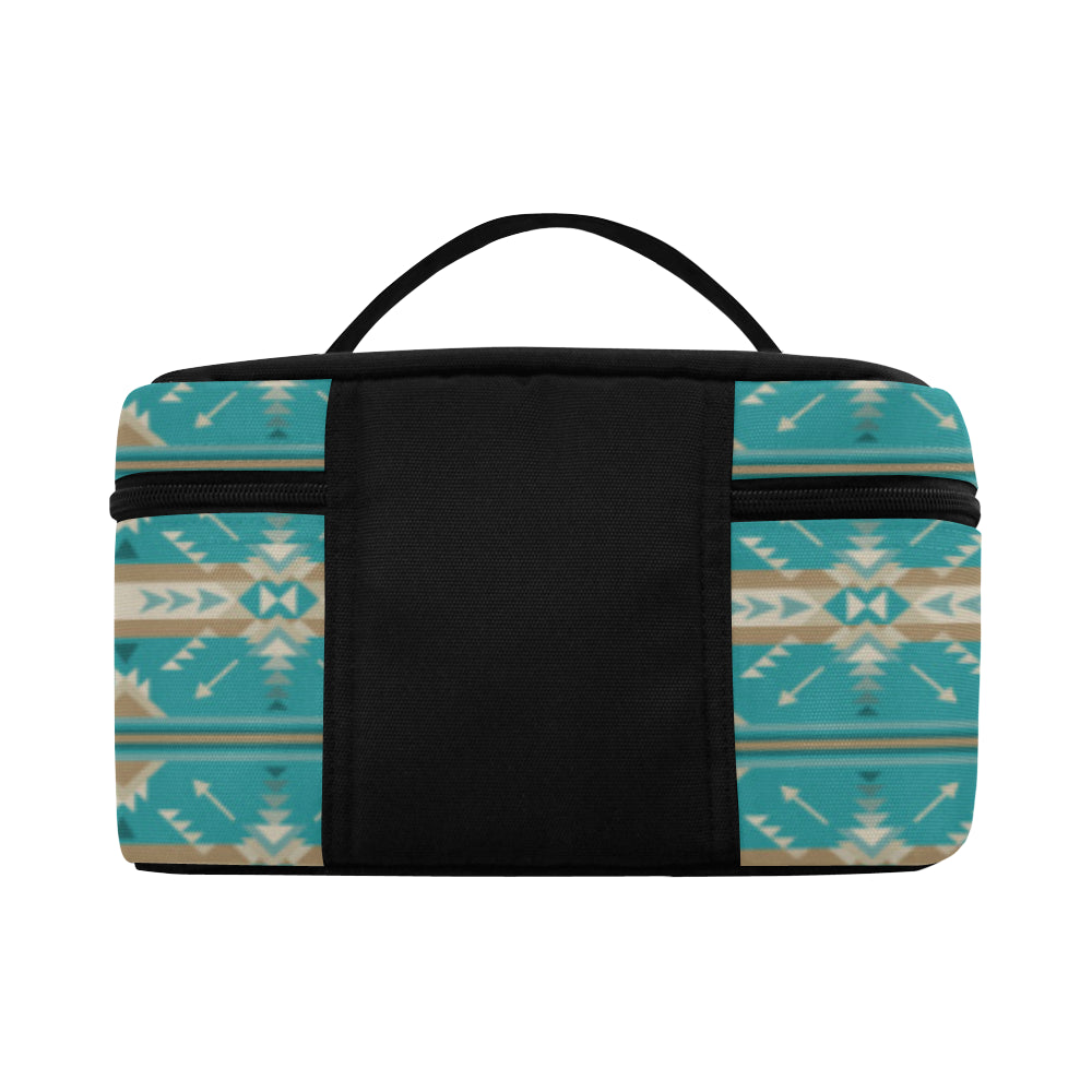 Southwest Native Design Themed Print Makeup Bag