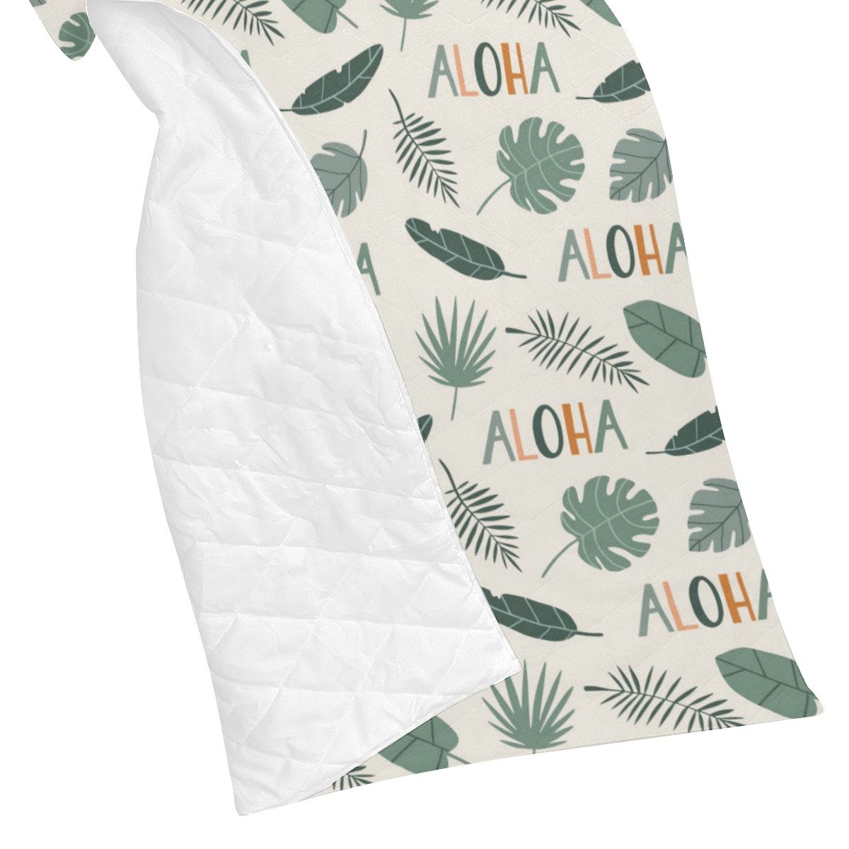 Aloha Hawaii Pattern Print Design 05 Premium Quilt