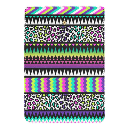 Animal Skin Aztec Rainbow Women's Trifold Wallet