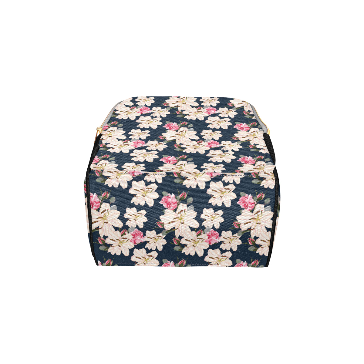 Lily Pattern Print Design LY04 Diaper Bag Backpack