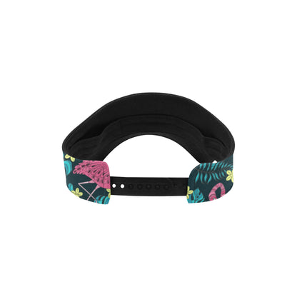 Flamingo Print Pattern Unisex Sun Visor