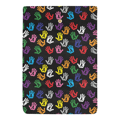 Cancer Awareness Pattern Print Design 04 Women's Trifold Wallet
