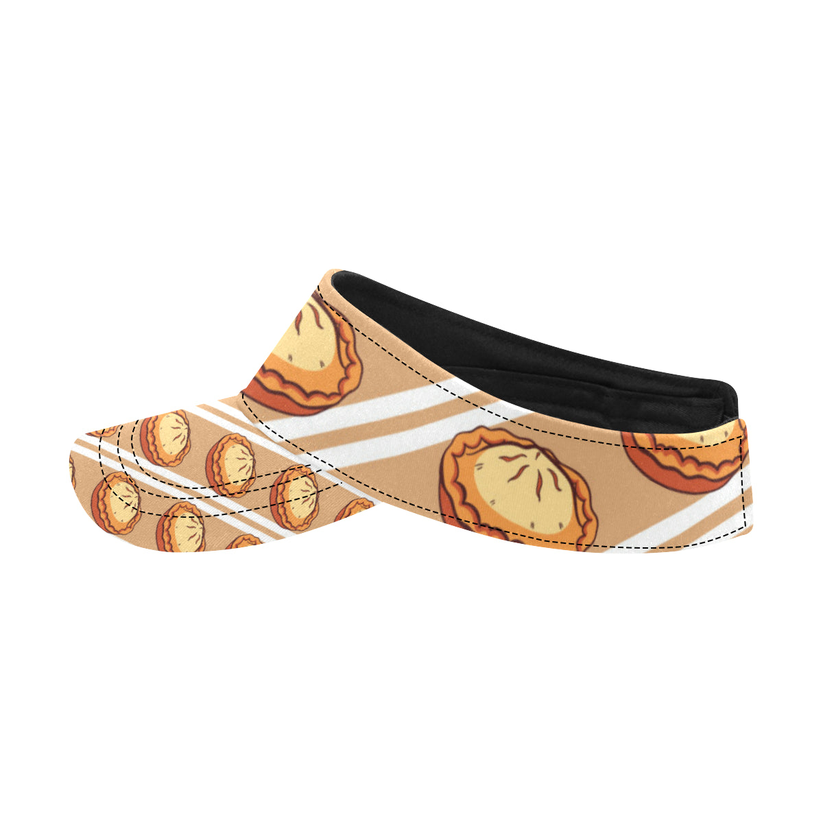 Pie Pattern Print Design A02 Unisex Sun Visor