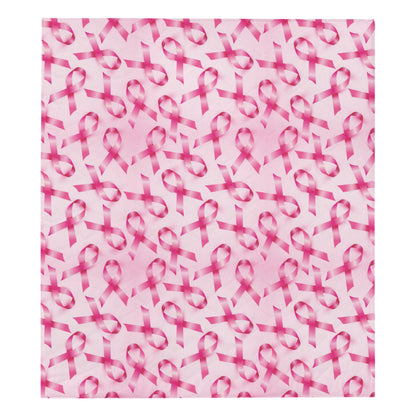 Breast cancer Pattern Print Design 04 Premium Quilt