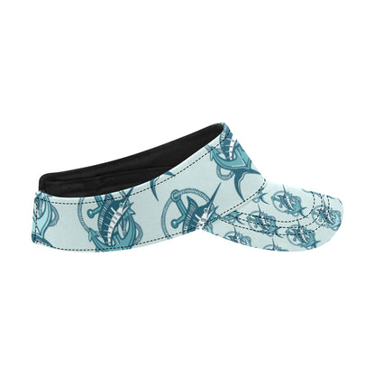 Swordfish Pattern Print Design 03 Unisex Sun Visor
