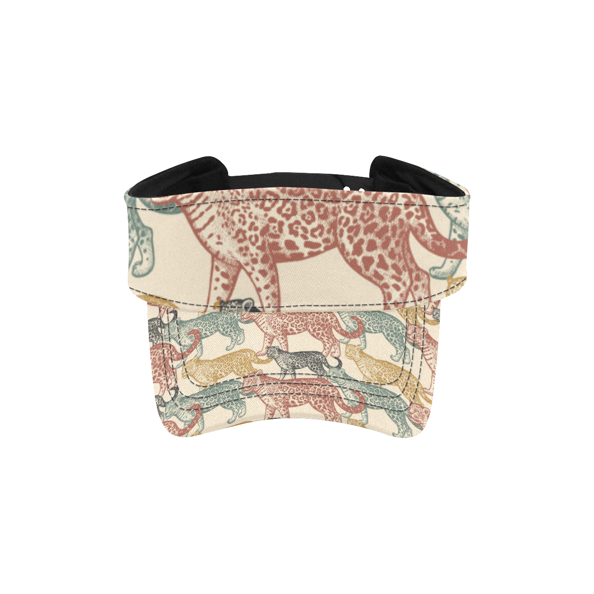 Jaguar Pattern Print Design 01 Unisex Sun Visor
