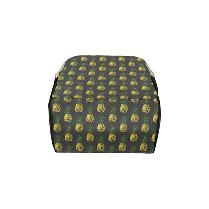 Gold Pineapple Diaper Bag Backpack