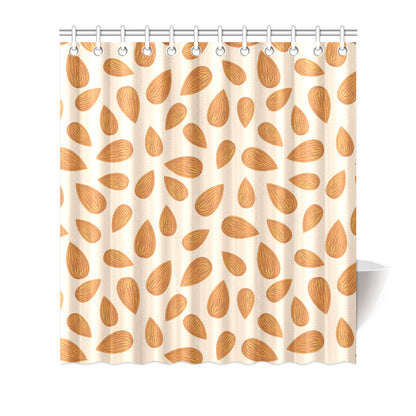 Almond Pattern Print Design 03 Shower Curtain