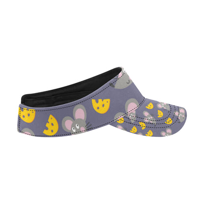 Rat With Cheese Pattern Print Design 01 Unisex Sun Visor