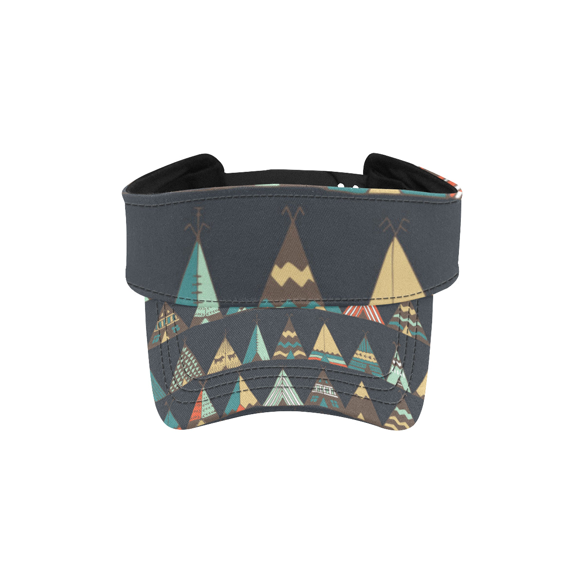 Tribal native american tent Aztec Unisex Sun Visor