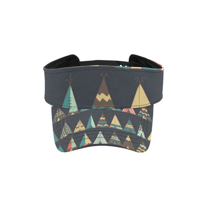 Tribal native american tent Aztec Unisex Sun Visor