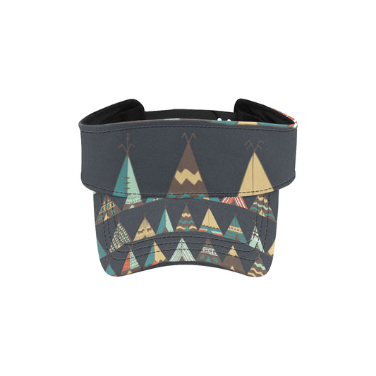 Tribal native american tent Aztec Unisex Sun Visor