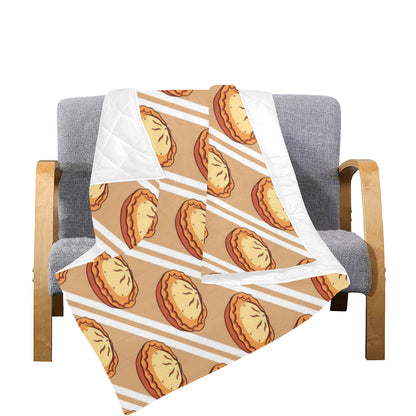 Pie Pattern Print Design A02 Premium Quilt