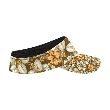 Lily Pattern Print Design 01 Unisex Sun Visor