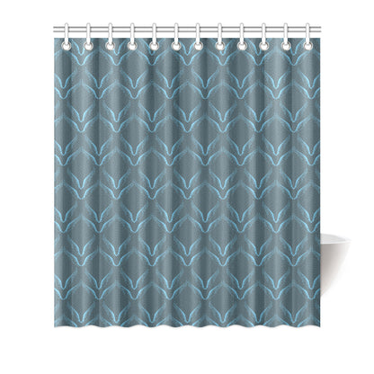 Angel Wings Pattern Print Design 04 Shower Curtain