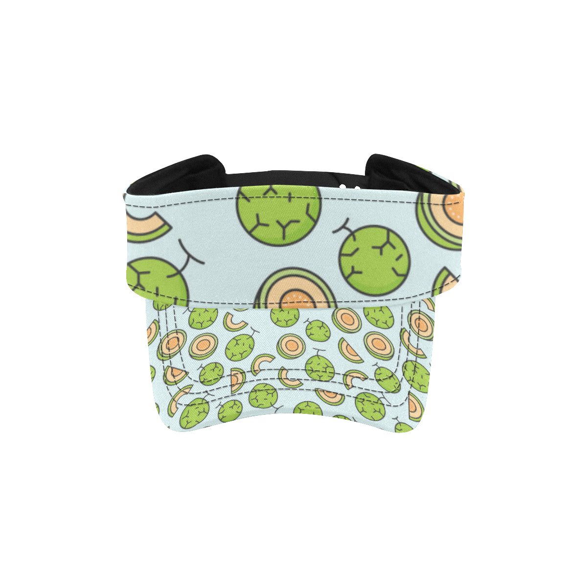 Cantaloupe Pattern Print Design 02 Unisex Sun Visor