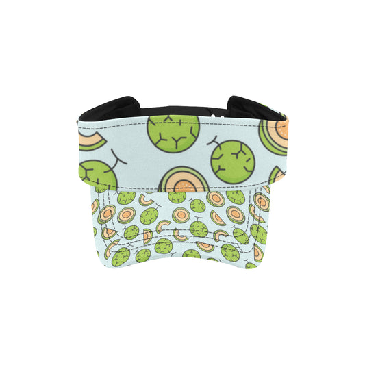 Cantaloupe Pattern Print Design 02 Unisex Sun Visor