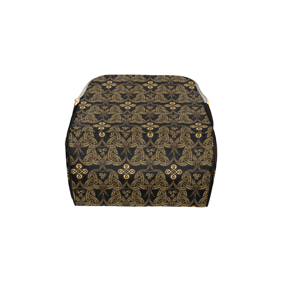 Celtic Knot Gold Design Diaper Bag Backpack