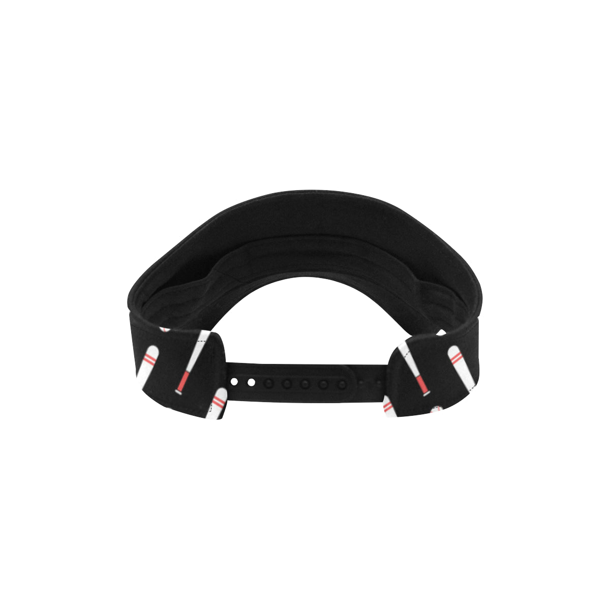Baseball Pattern Print Design 03 Unisex Sun Visor