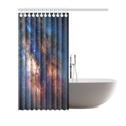 Celestial Milky way Galaxy Shower Curtain
