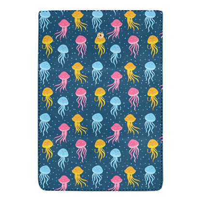 Jellyfish Pattern Print Design 04 Women's Trifold Wallet