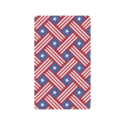 American flag Pattern Rubber Doormat