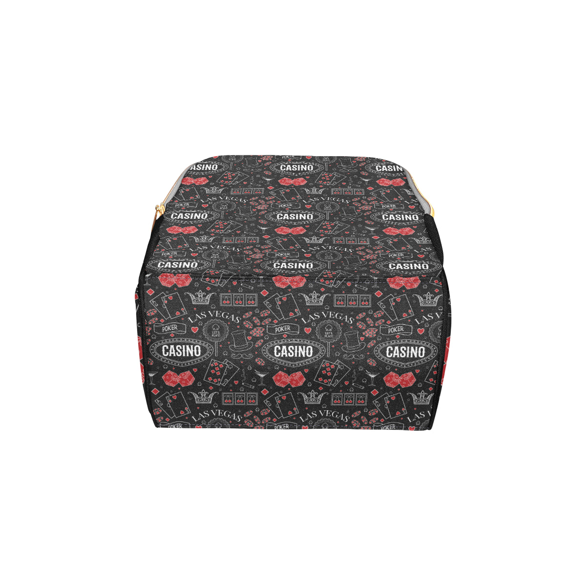Casino Pattern Print Design 04 Diaper Bag Backpack