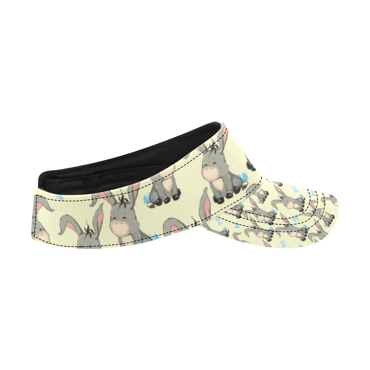 Donkey Baby Pattern Print Design 02 Unisex Sun Visor
