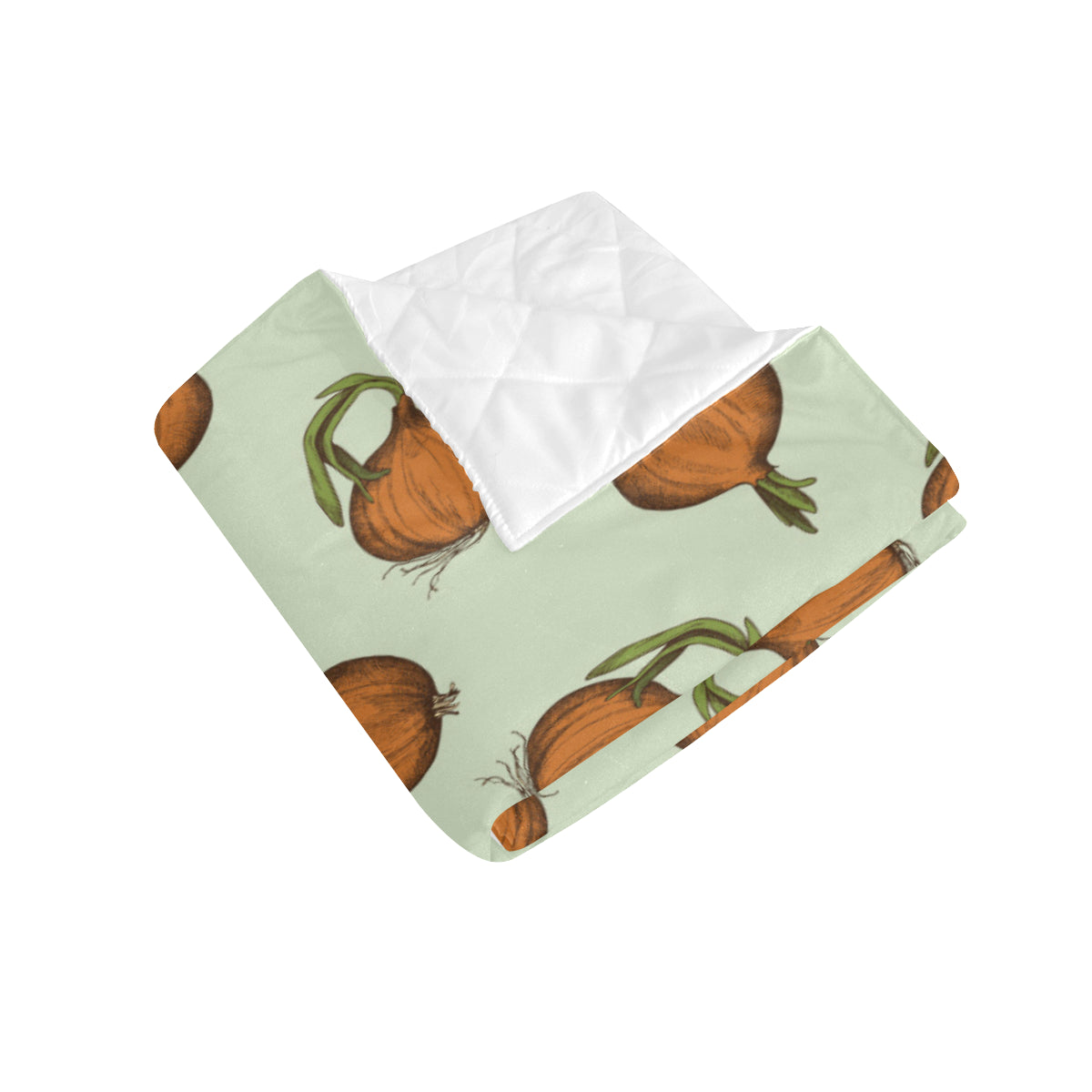 Onion Pattern Print Design A05 Premium Quilt
