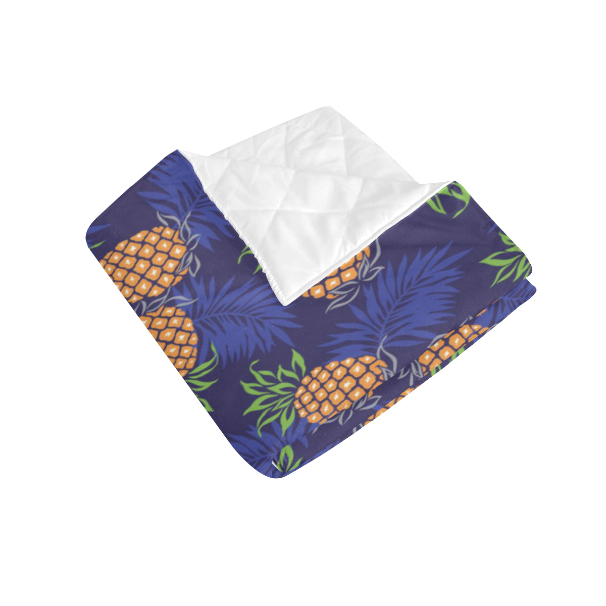 Pineapple Pattern Print Design PP02 Premium Quilt