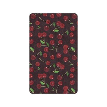 Cherry Fresh Pattern Rubber Doormat