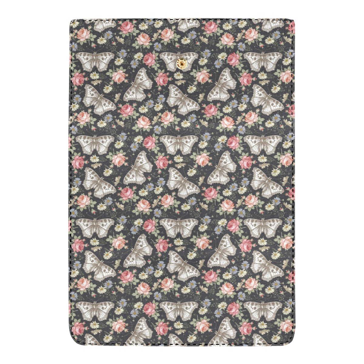 Butterfly Flower Pattern Print Design 07 Women's Trifold Wallet