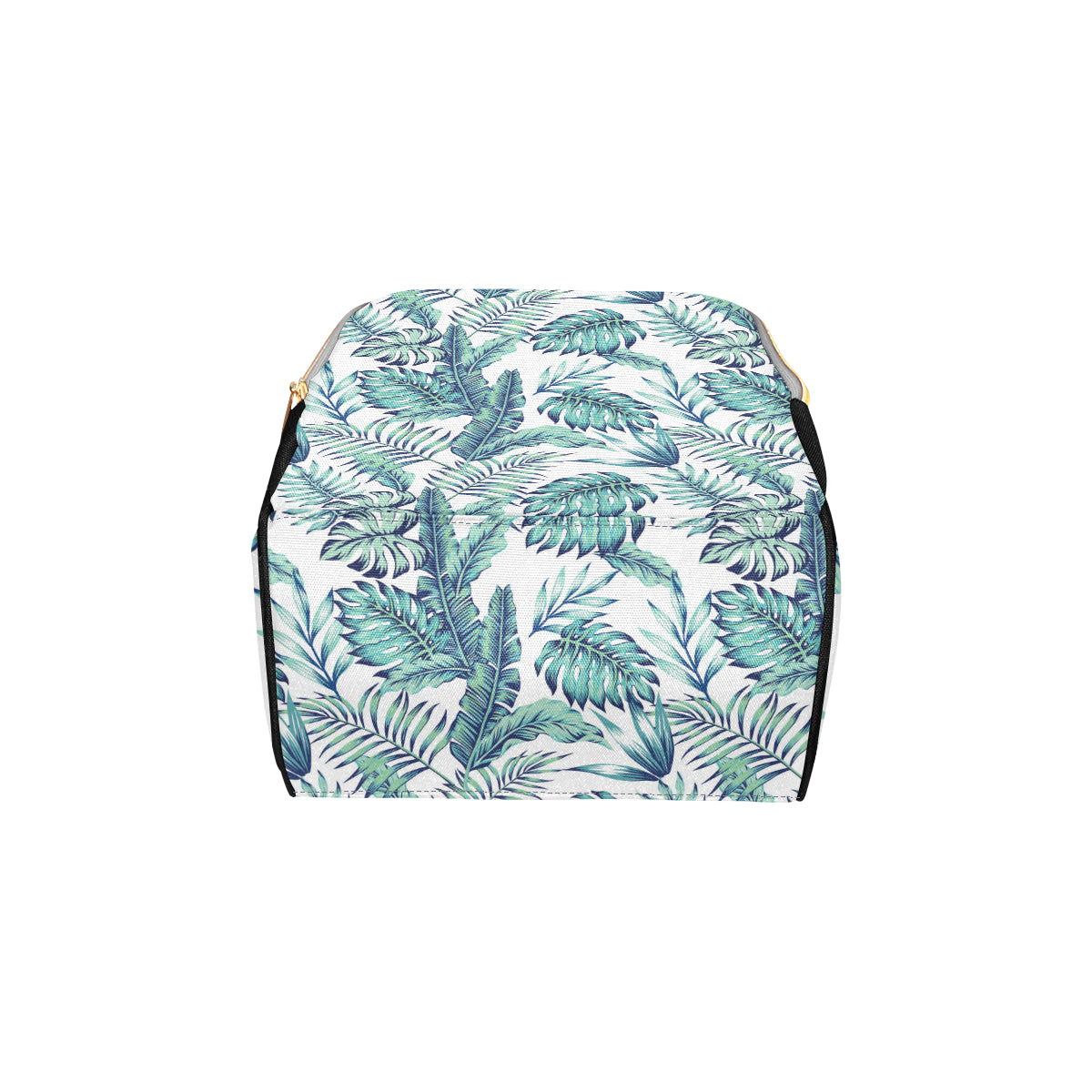 Pattern Tropical Palm Leaves Diaper Bag Backpack