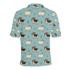 Goat Pattern Print Design 02 Men Polo Shirt