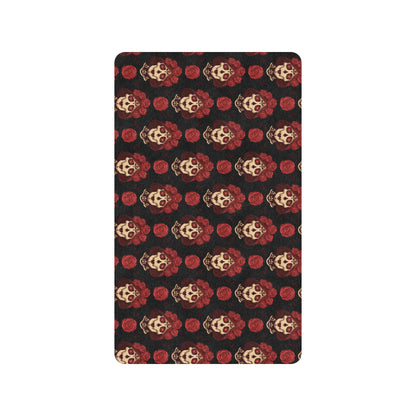 Day of the Dead Skull Girl Pattern Rubber Doormat