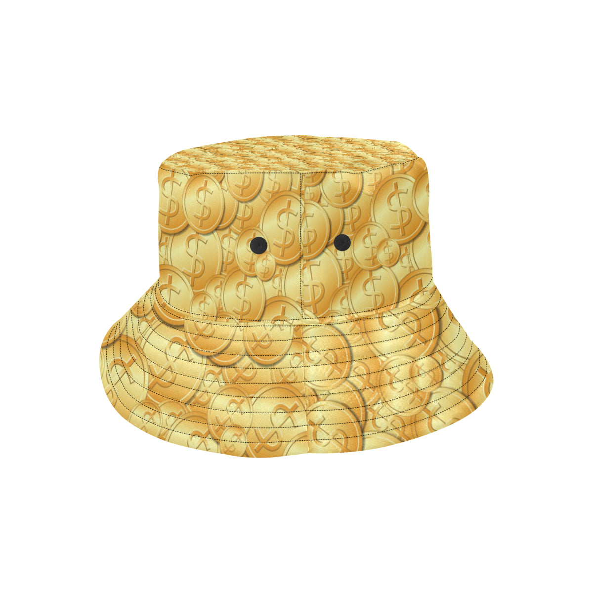 Dollar Pattern Print Design DO03 Unisex Bucket Hat