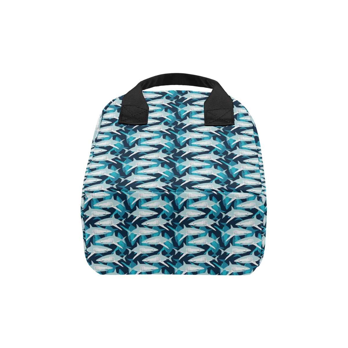 Shark Design Print Insulated Lunch Bag