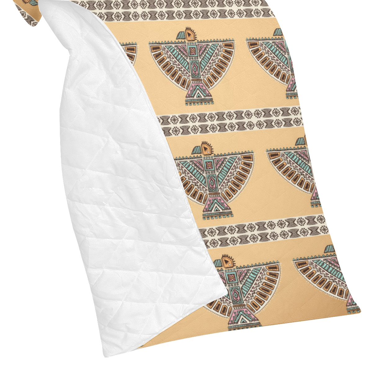 Native American Eagle Pattern Premium Quilt