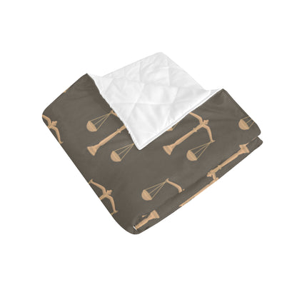 Libra Pattern Print Design 01 Premium Quilt