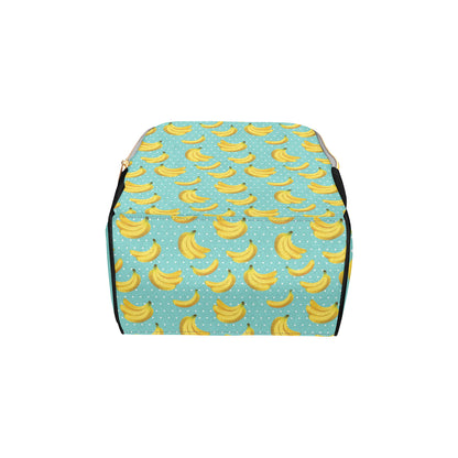 Banana Pattern Print Design BA02 Diaper Bag Backpack