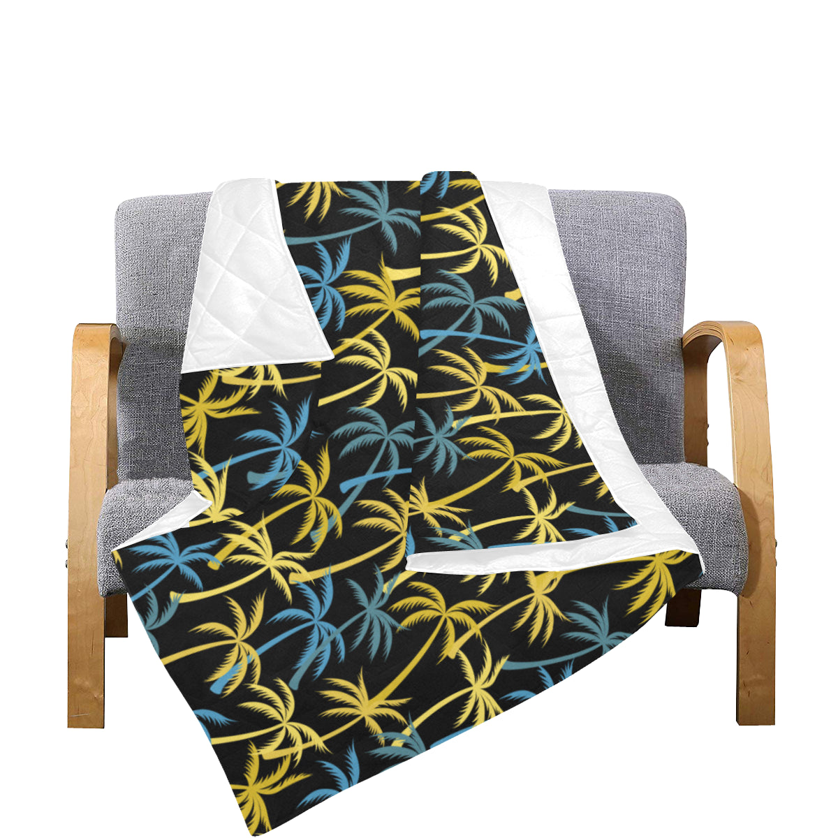 Palm Tree Pattern Premium Quilt