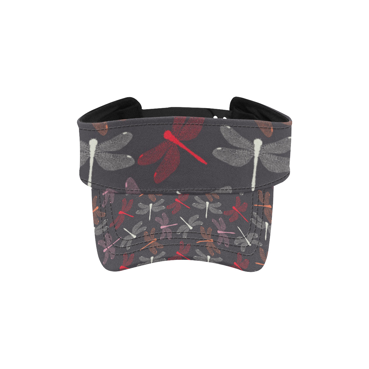 Dragonfly Pattern Print Design 01 Unisex Sun Visor