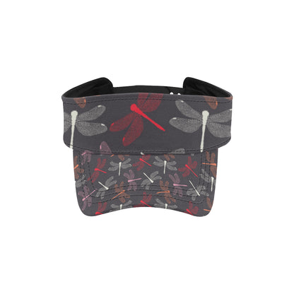 Dragonfly Pattern Print Design 01 Unisex Sun Visor