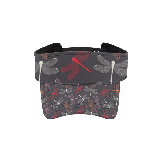 Dragonfly Pattern Print Design 01 Unisex Sun Visor