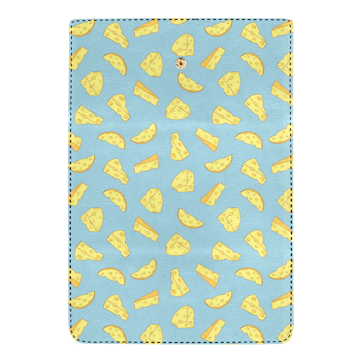 Cheese Pattern Print Design 04 Women's Trifold Wallet