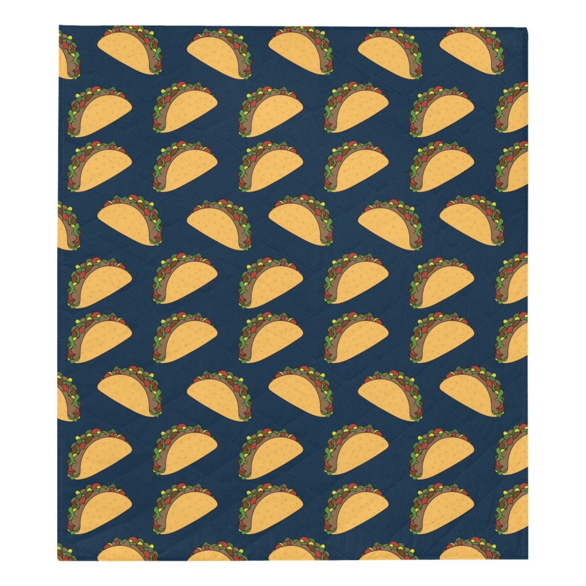 Taco Pattern Print Design TC04 Premium Quilt