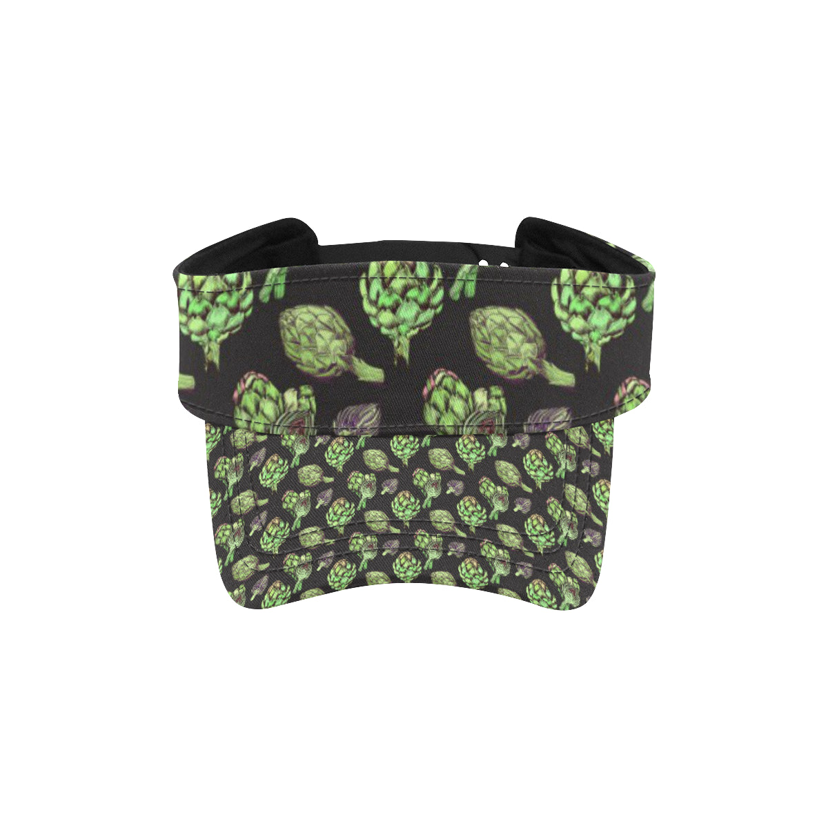 Artichoke Pattern Print Design 02 Unisex Sun Visor