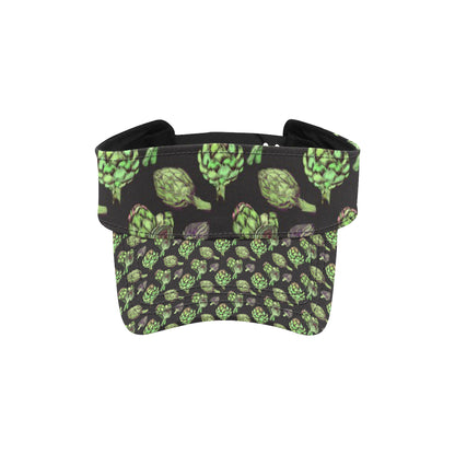 Artichoke Pattern Print Design 02 Unisex Sun Visor
